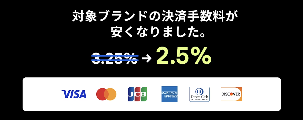 Squareの決済手数料引き下げ