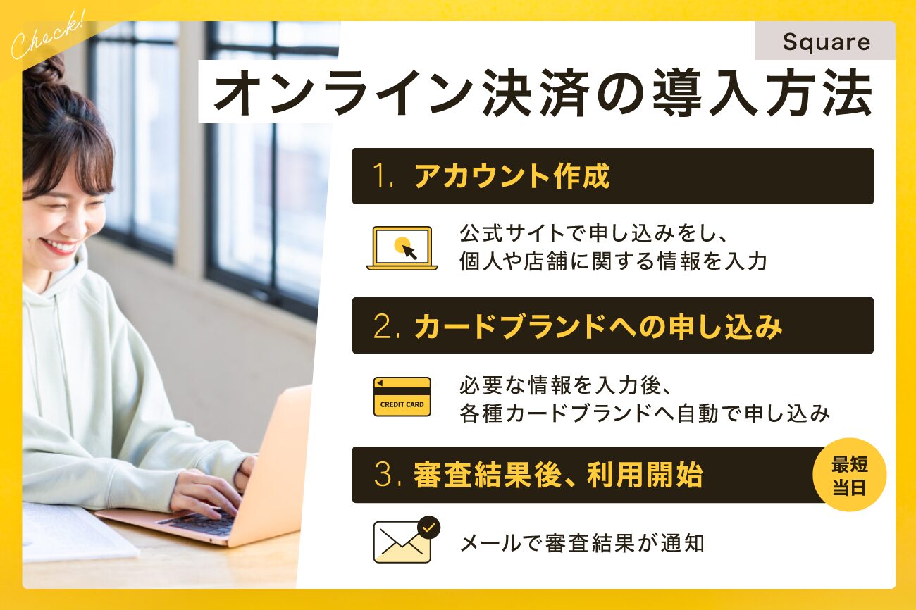 Square(スクエア)のオンライン決済の導入方法
