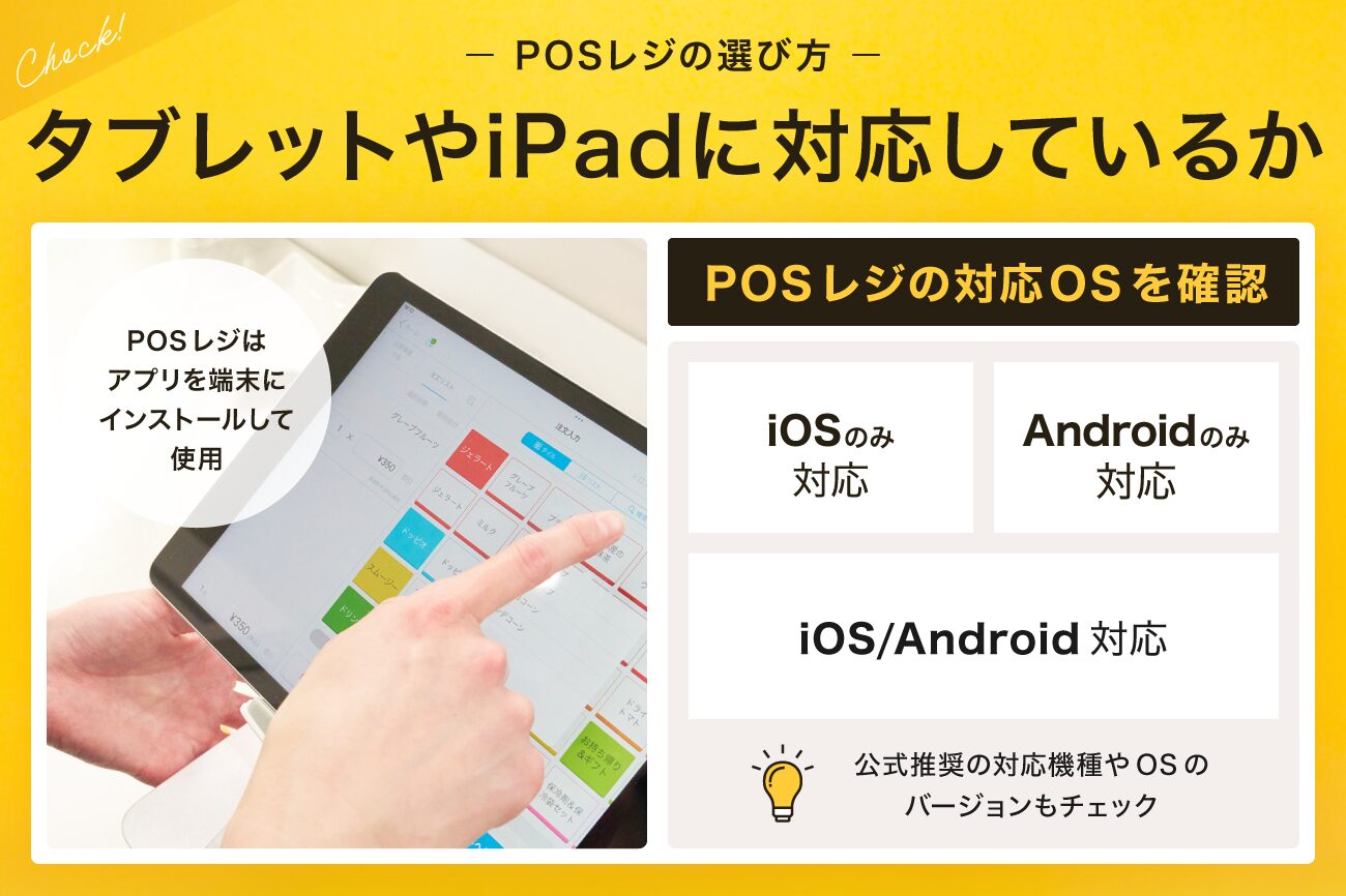 1. タブレットやiPadに対応しているか