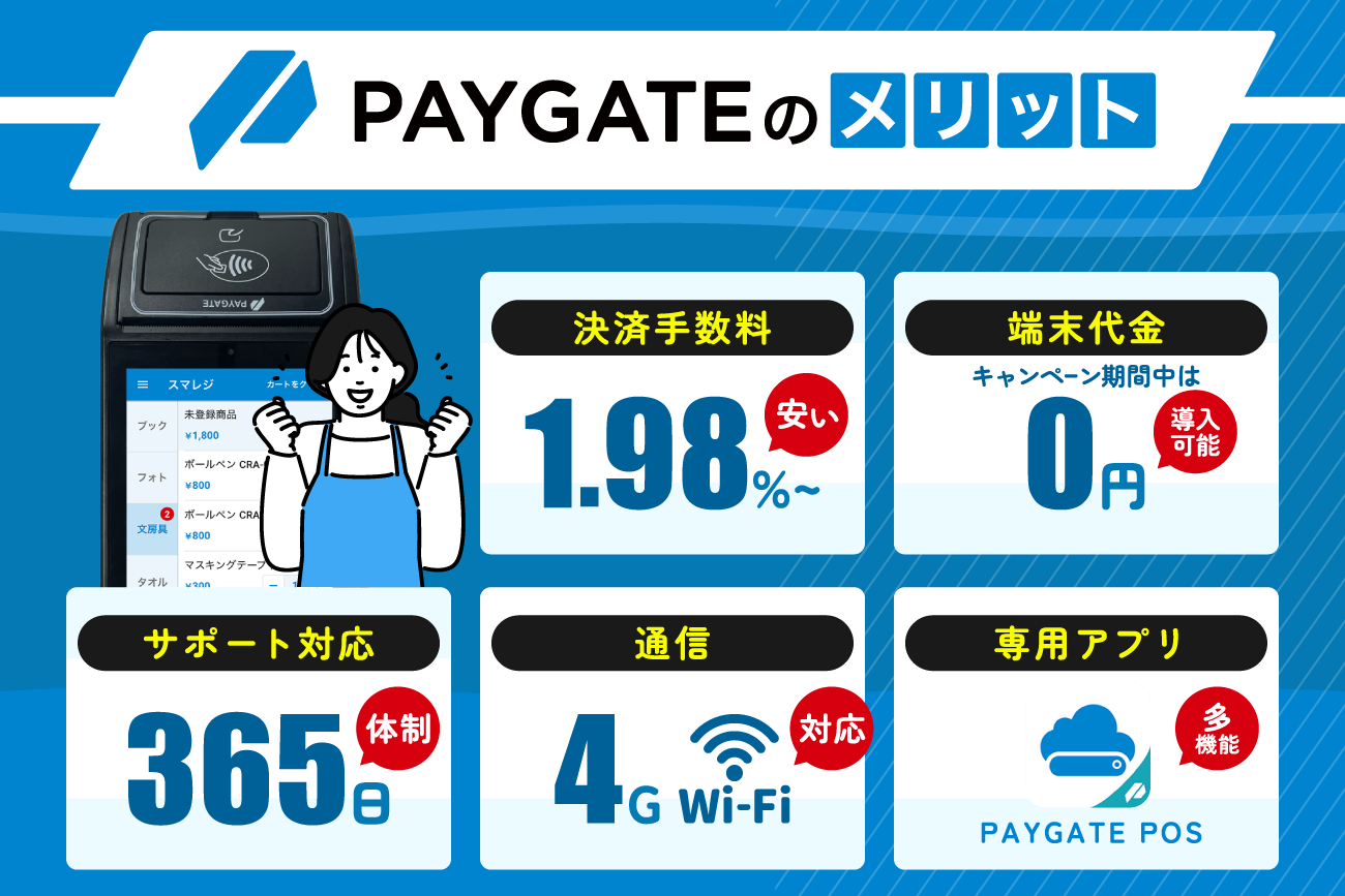 PAYGATE(ペイゲート)のメリット
