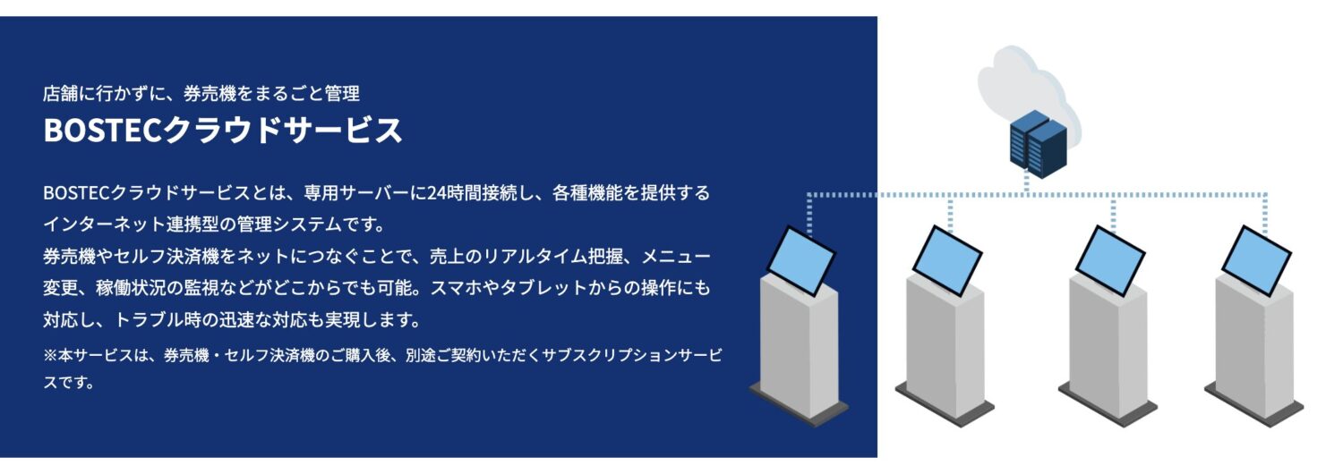 BOSTECクラウドサービス