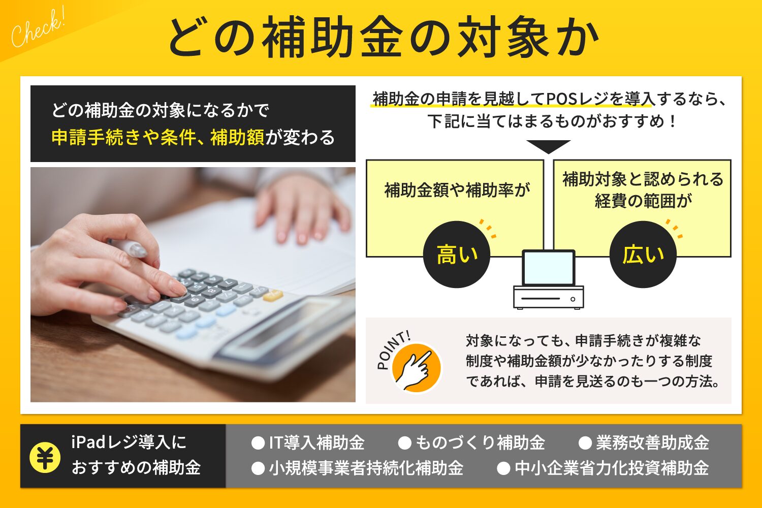 1.-どの補助金の対象か