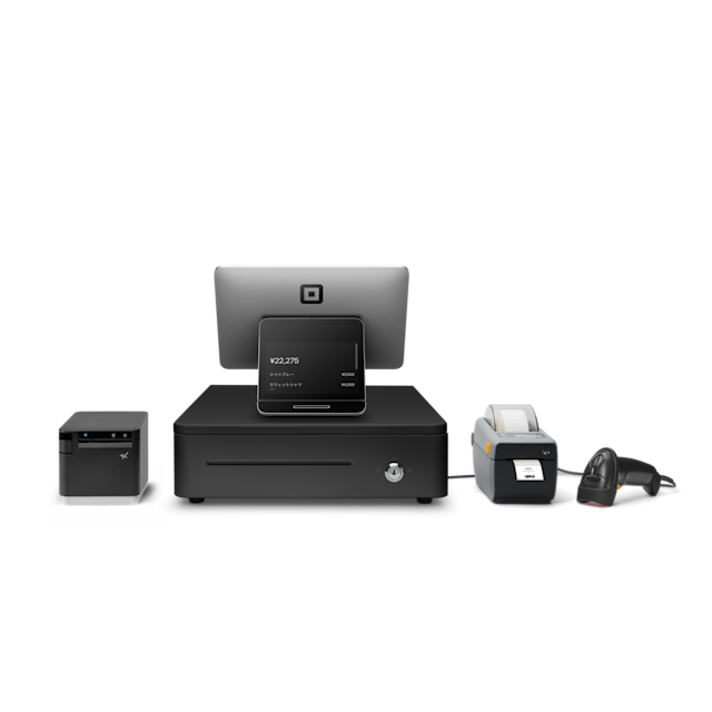 Squareレジスター小売ビジネス用キット