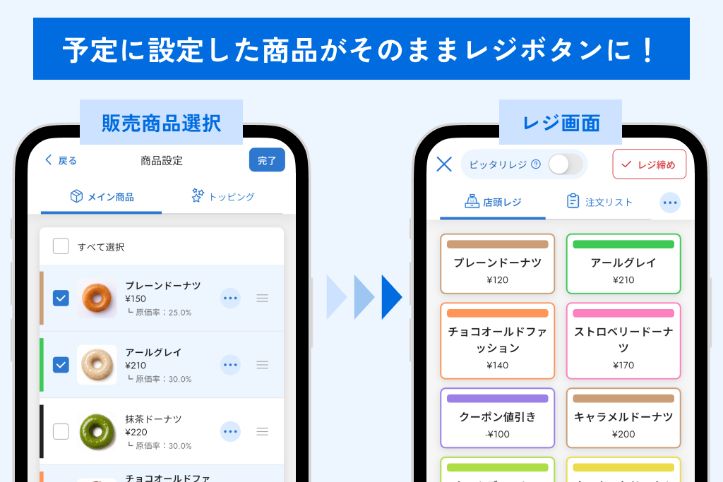 Shuppaのレジボタン
