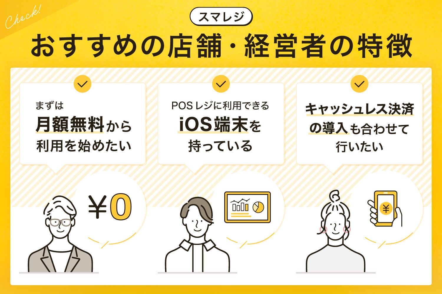 スマレジがおすすめの店舗・経営者の特徴