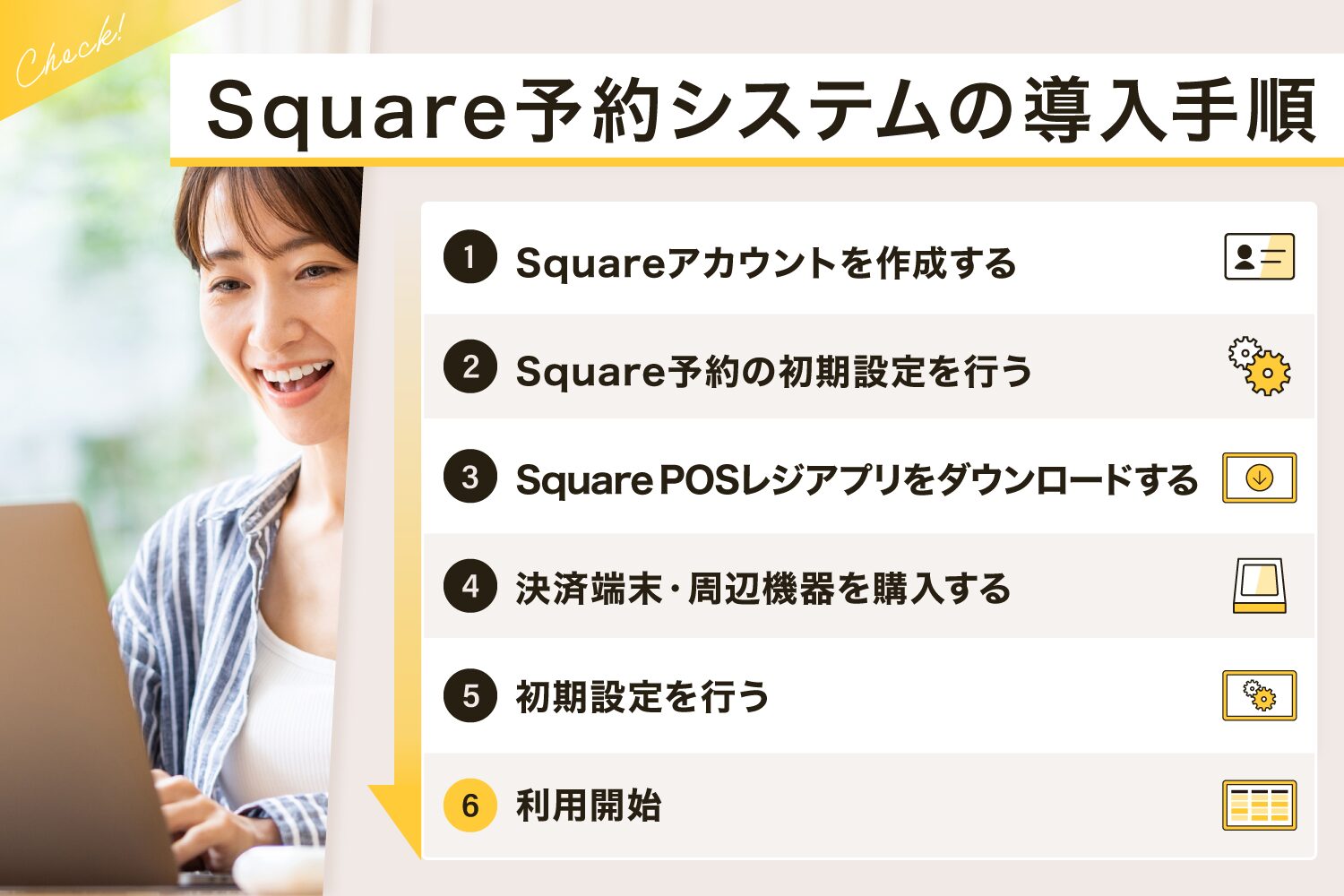 Square(スクエア)の予約システムの導入手順