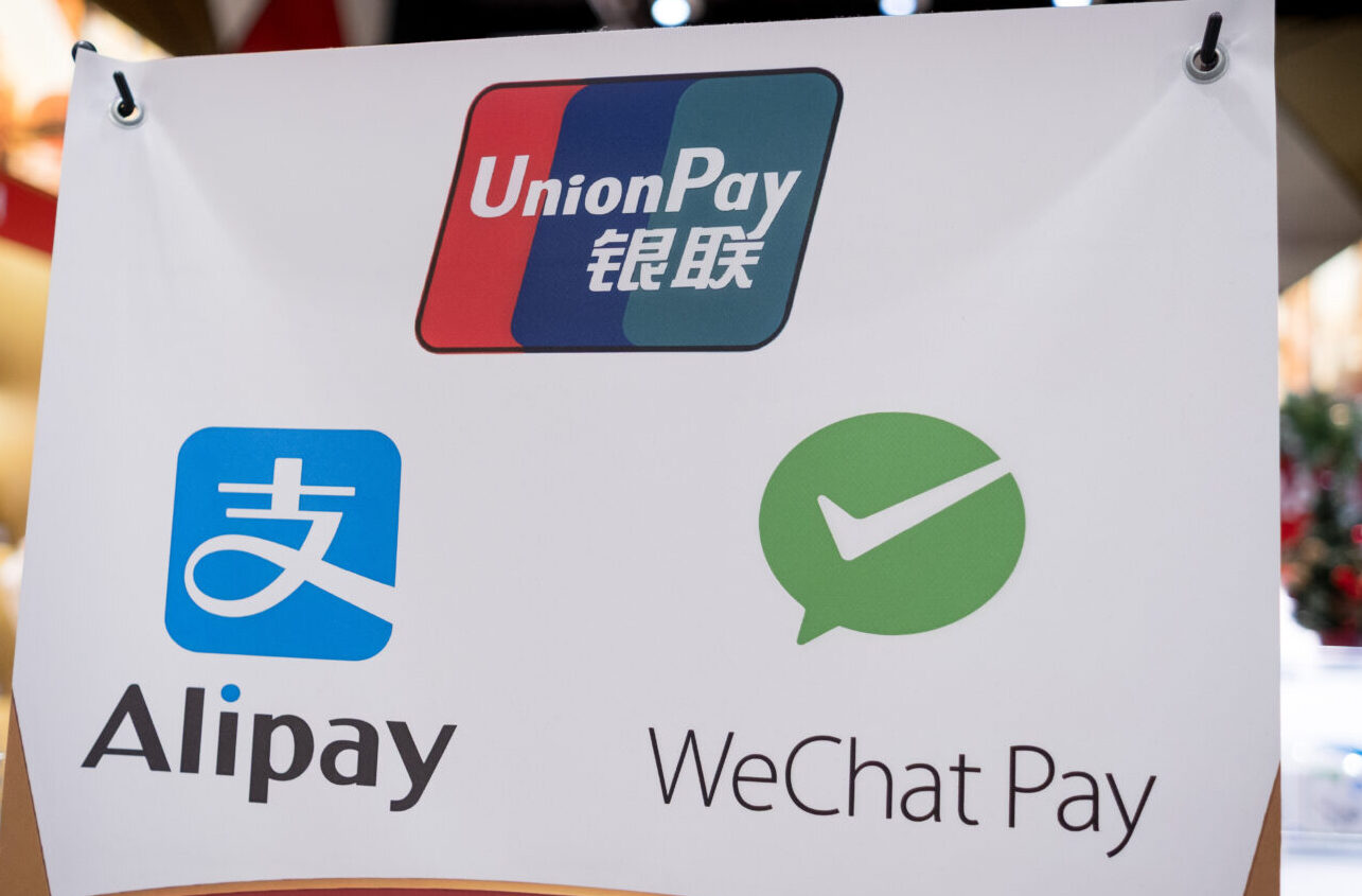 中国ではAlipayとWeChat Pay、銀聯(UnionPay)がスマホ決済アプリの主流