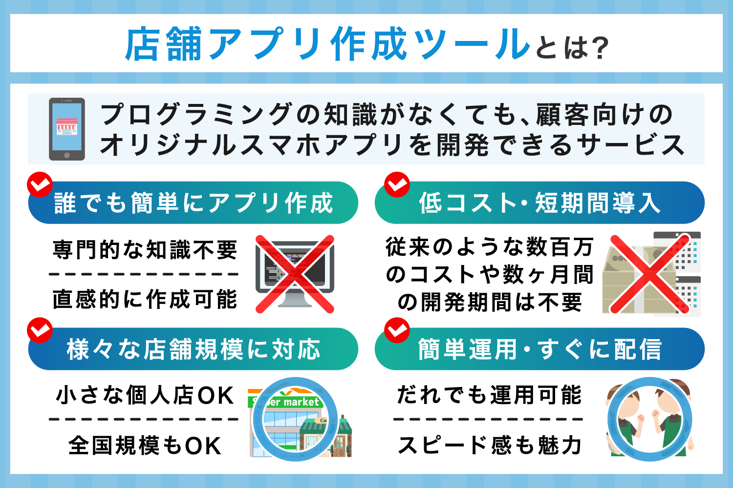 店舗アプリ作成ツールとは