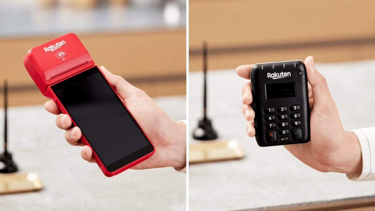 楽天ペイターミナルと楽天ペイカードリーダー
