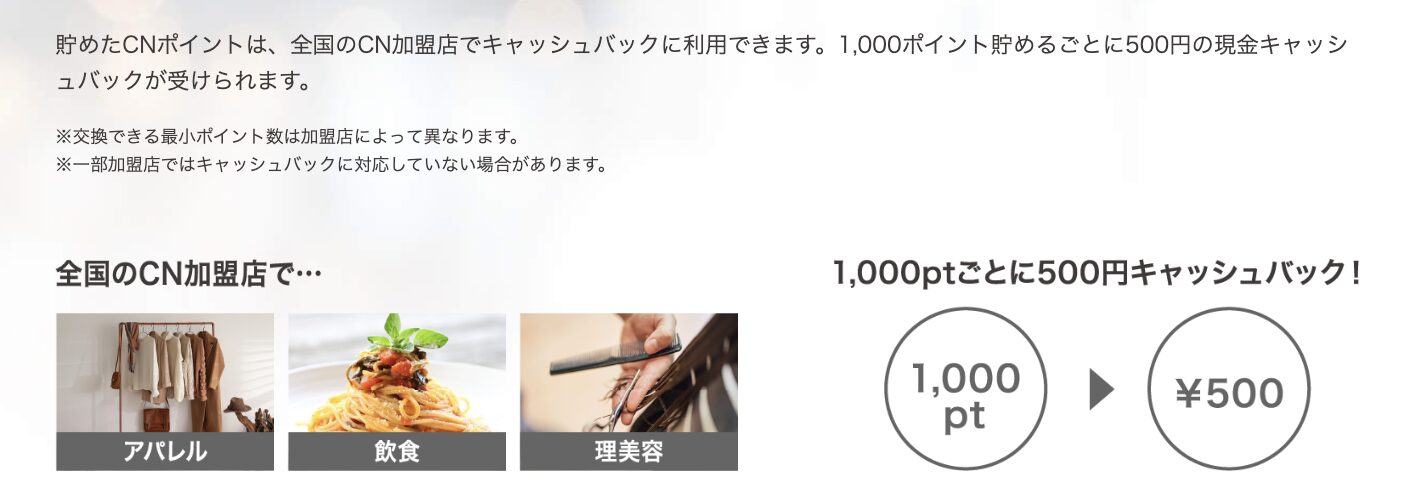 CNポイントとは