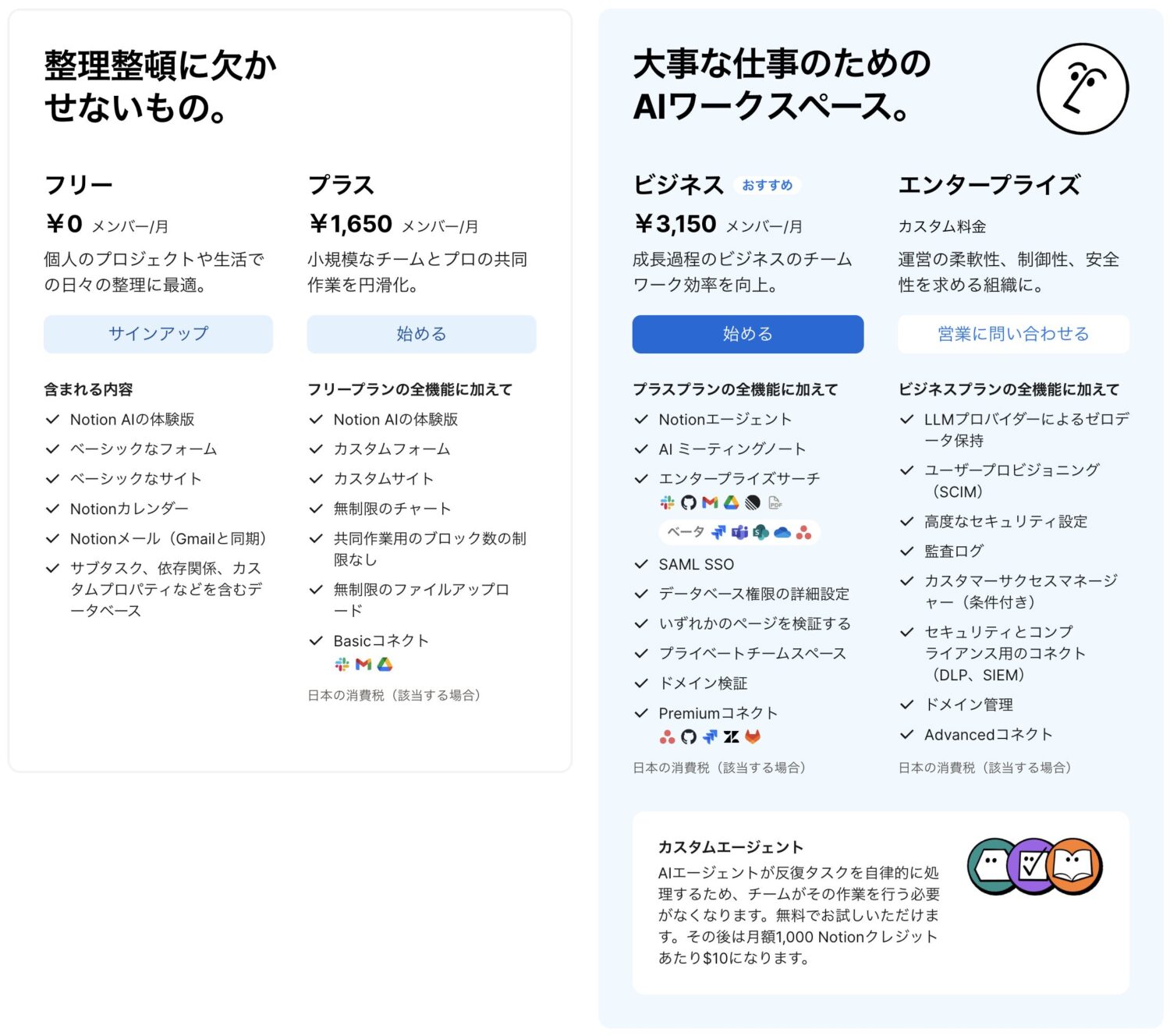 Notionの料金